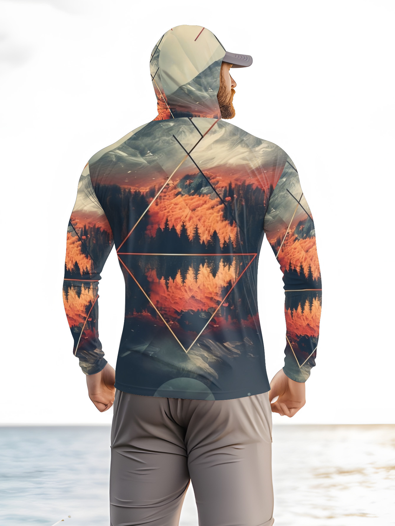 Sweat-shirt de pêche pour homm - 3D Printing Mask avis et prix