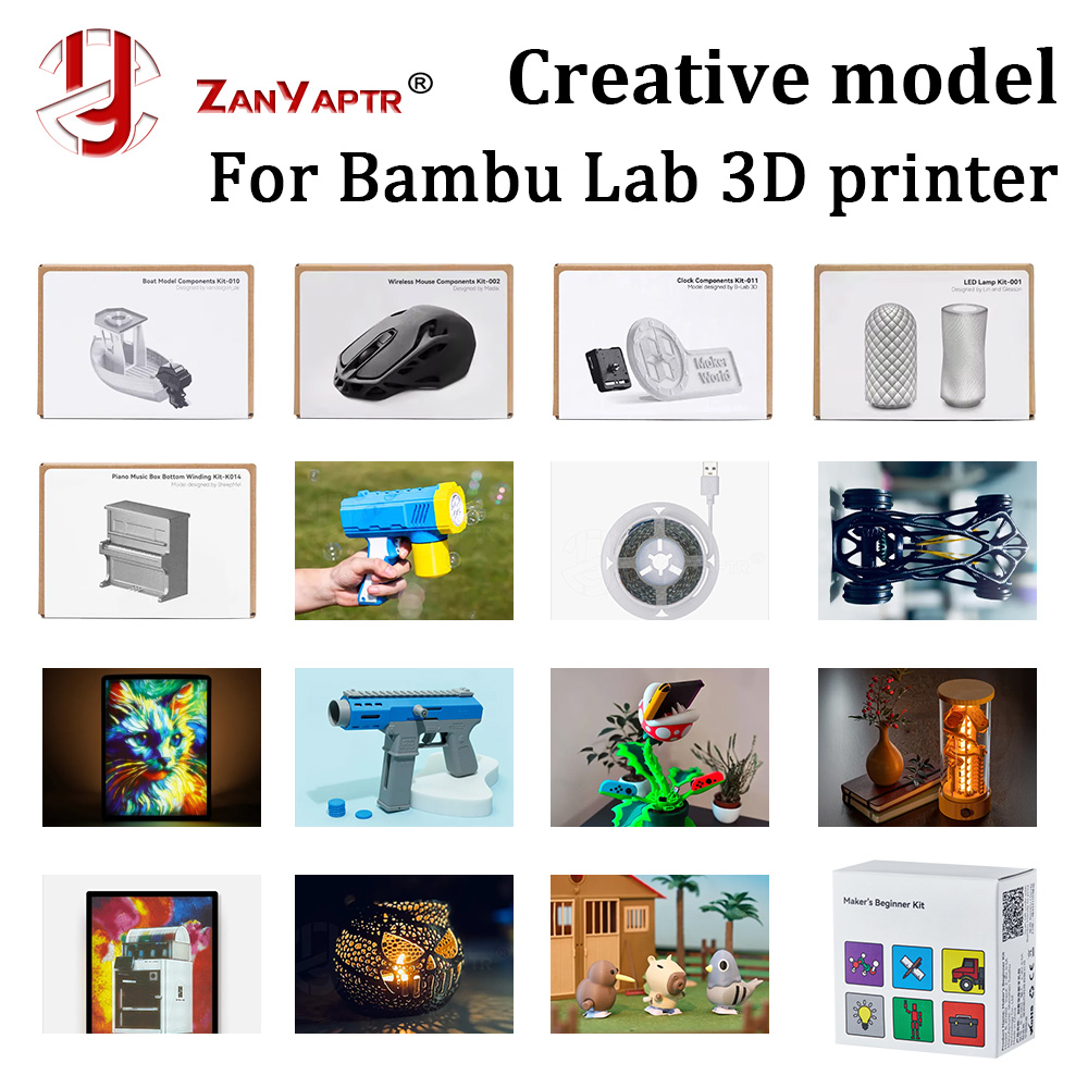 Composants créatifs DIY pour B - 3D Printing Bambu Lab avis et prix