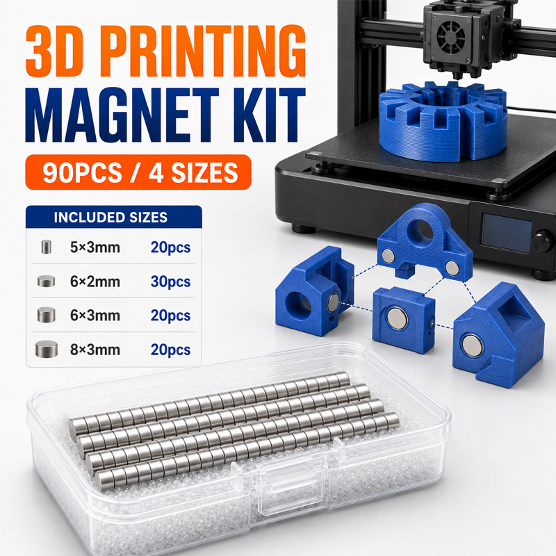 Kit d'aimants d'impression 3D, - 3D Printing Bambu Lab avis et prix