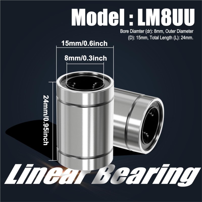 4/10 pièces LM8UU LM10UU LM16U - 3D Printing Guide avis et prix